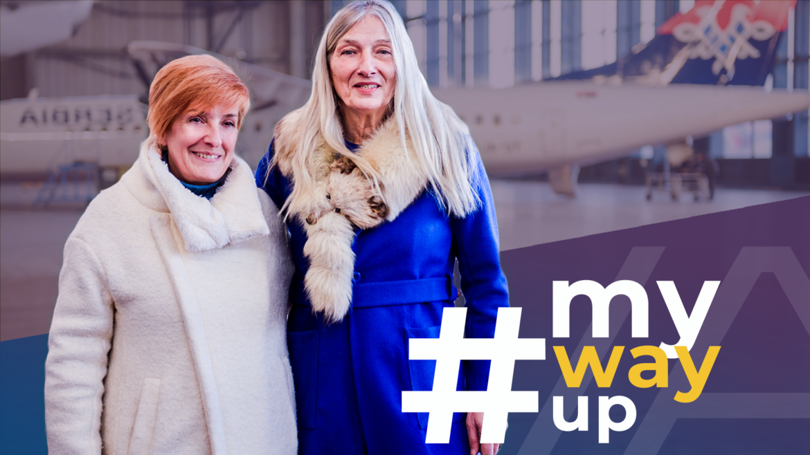 #MyWayUp: How passion builds resilience. The amazing story of Vera and Valentina defying old norms to work in aviation