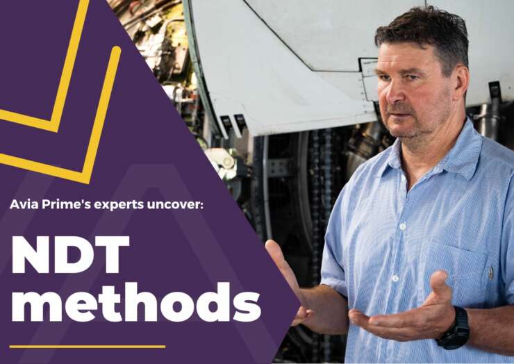How to inspect an aircraft for cracks? NDT methods in MRO