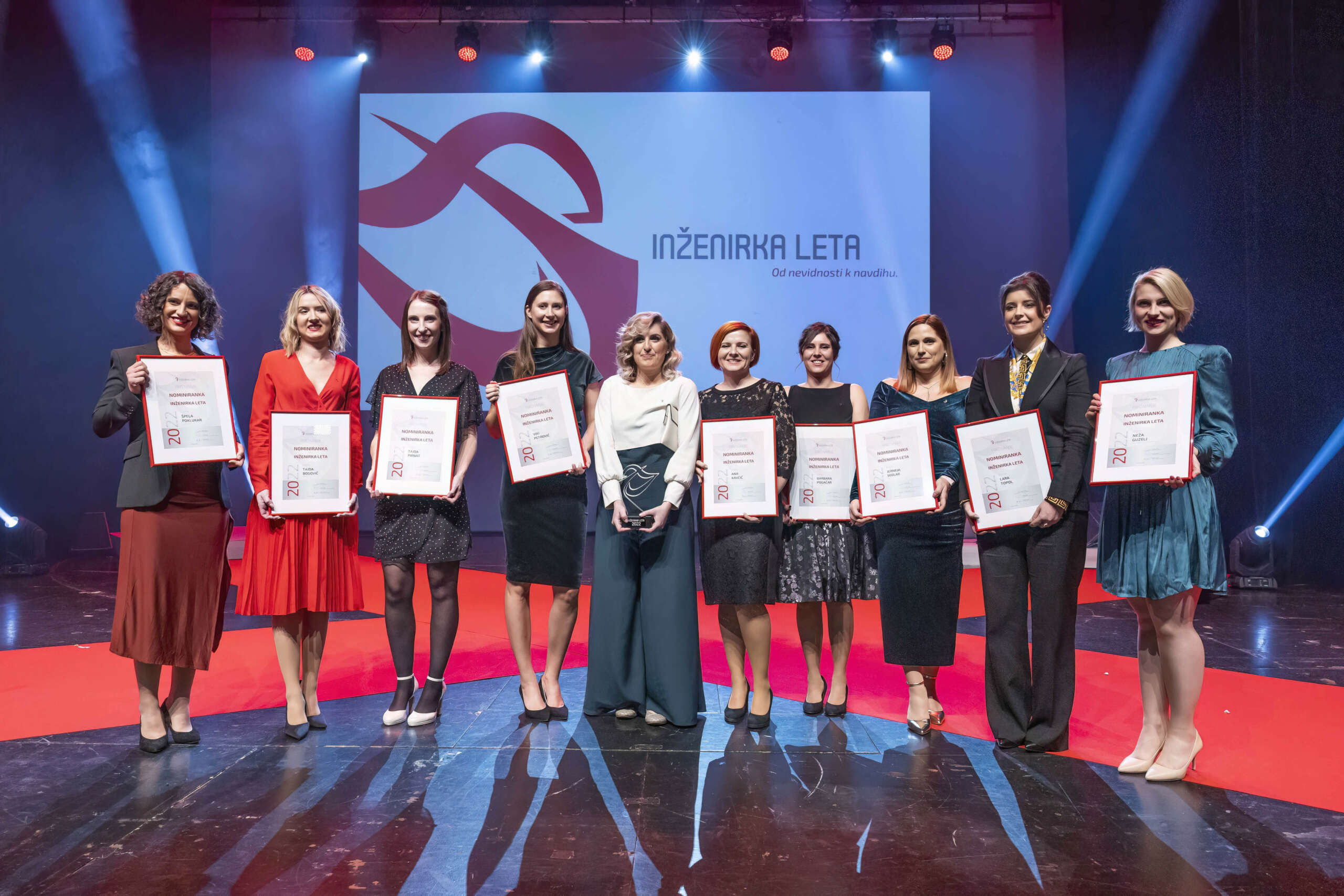 10 nominees of Female Engineer of The Year 2022, Slovenia